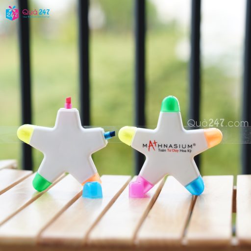 Bút dạ quang 01 - Bút đánh dấu highlight hình ngôi sao
