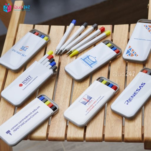 bút dạ quang 05 set bút dạ quang 5 cây
